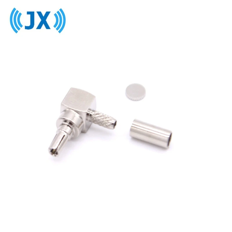 JX RUS Stock 100 шт. CRC9 коннектор штекер прямоугольный обжим для RG174 RG316 LMR100 коаксиальный