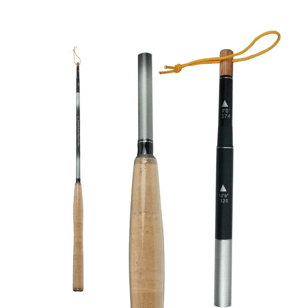 Рыболовная удочка Aventik Tenkara Combo 2 в 1 9 ɰ '✐' 6'' с мушками Тенкара и