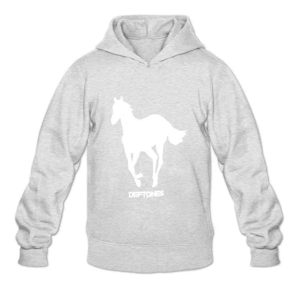 Мужская Deftones Длинным Рукавом Толстовка С Капюшоном Высокое Качество Теплый