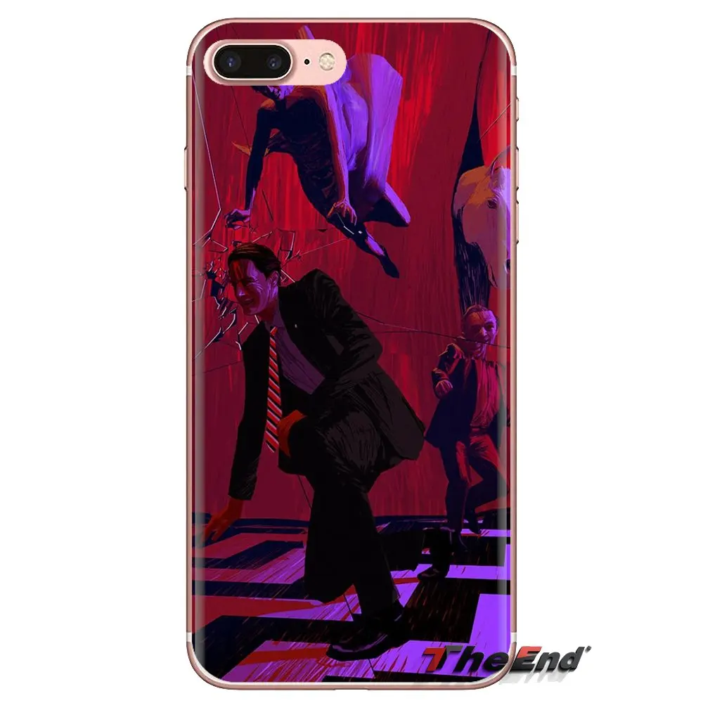 Soft Transparent Shell Covers Twin Peaks Fire Walk With Me For iPod Touch Apple iPhone 4 4S 5 5S SE 5C 6 6S 7 8 X XR XS Plus MAX |