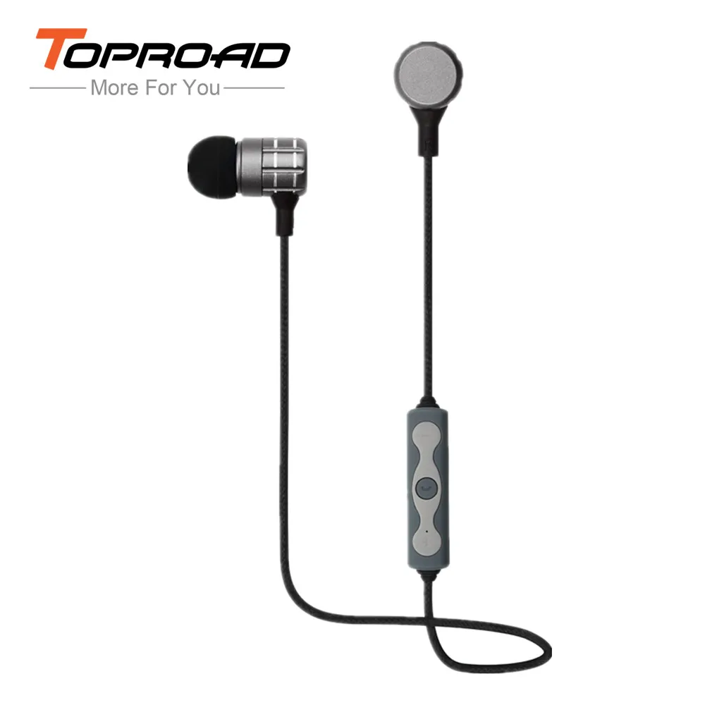 TOPROAD Bluetooth наушники беспроводные стерео с микрофоном Handfree Smart 4 2 в ухо fone de ouvido для