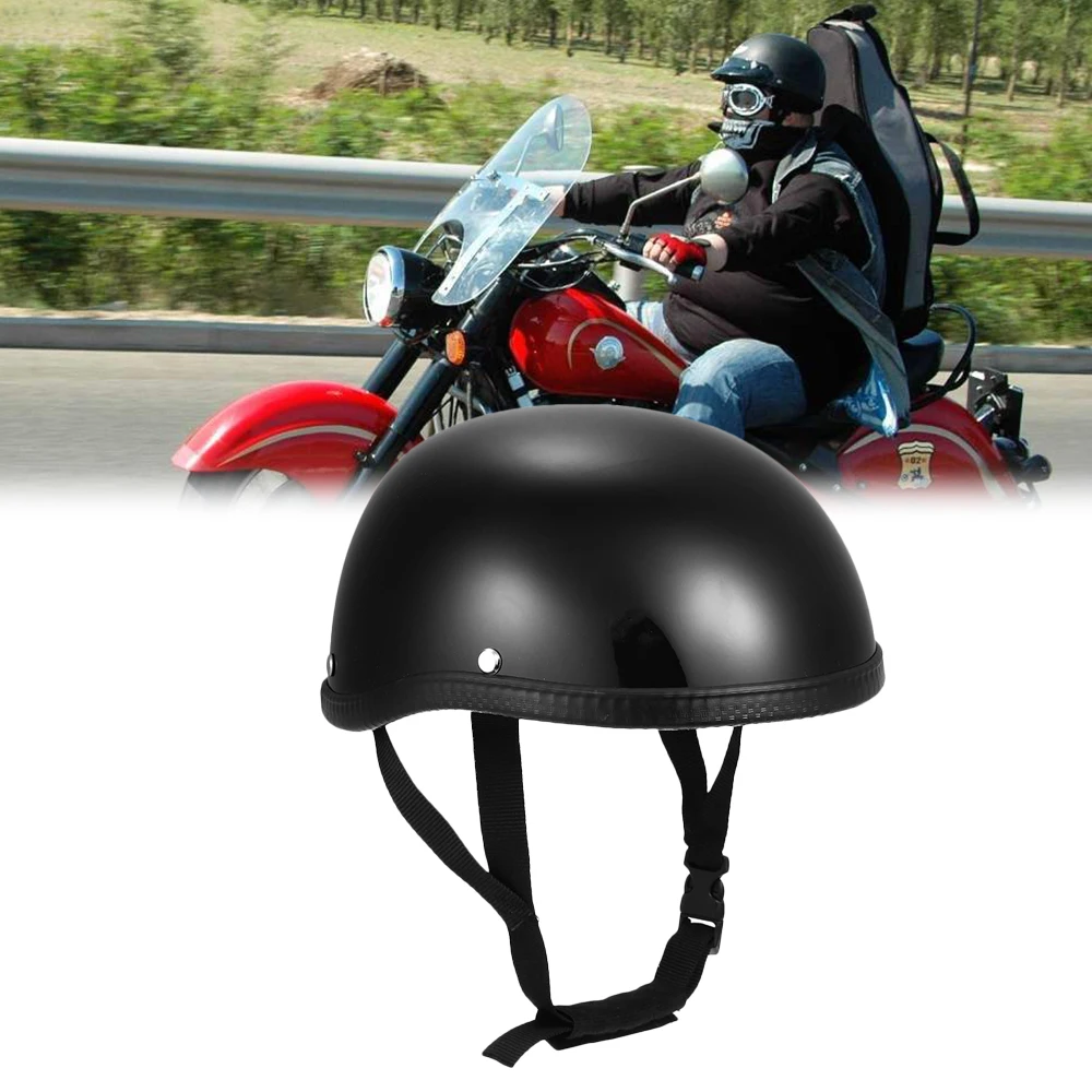 

Мотоциклетный полушлем с открытым лицом, защитный шлем, шлем для мотоцикла, скутера, велосипеда на зиму