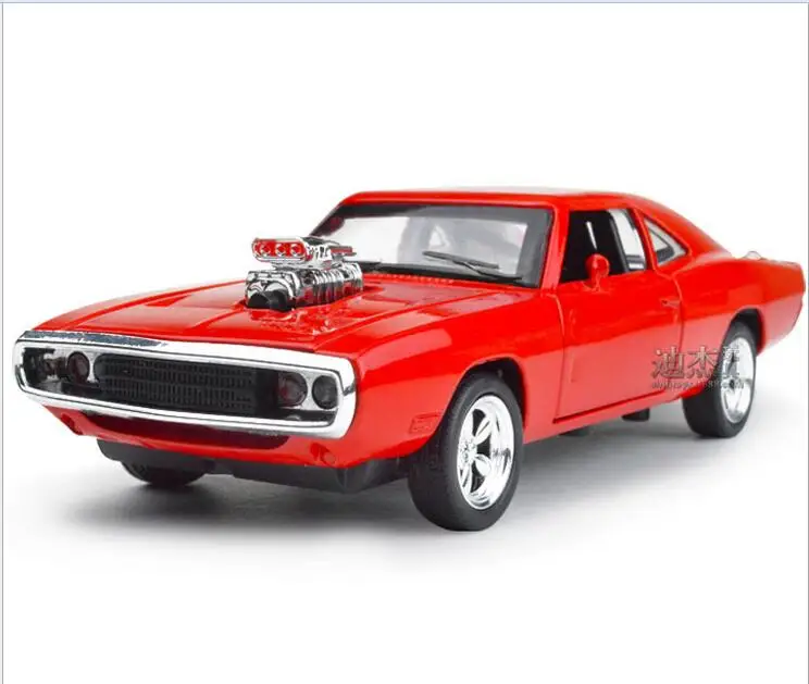 1:32 Форсаж Dodge зарядное устройство сплав модели автомобилей детские игрушки для