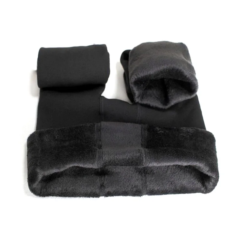 

Free shipping Lady koala Velvet Thick Leggings Slim Fit Pants warm protection Autumn Winter stirrup pants