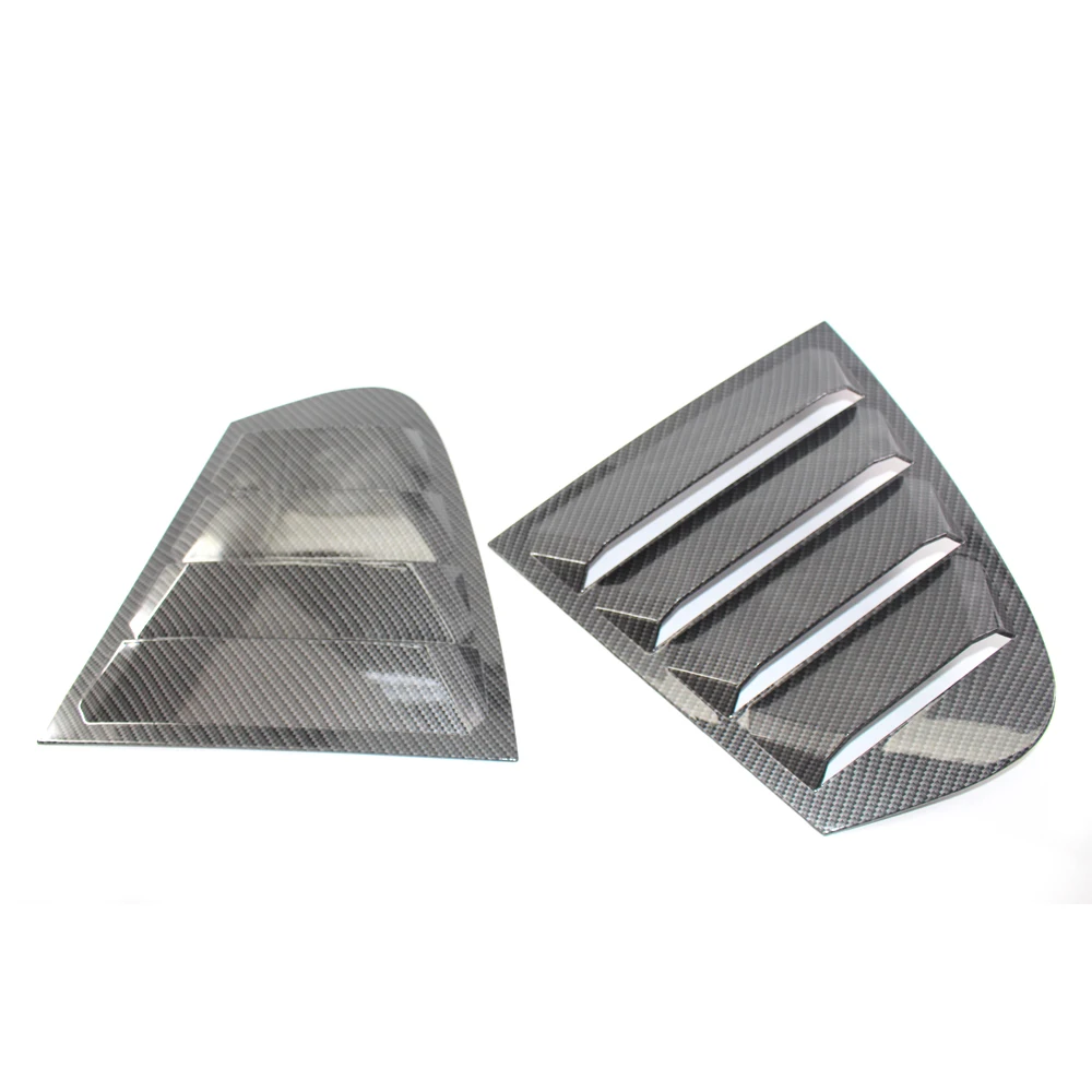 

1 Pair Car Side Window Louvers Scoop Cover Vent for BMW 3 Series F30 F35 2012-2017 Rear False Air Outlet