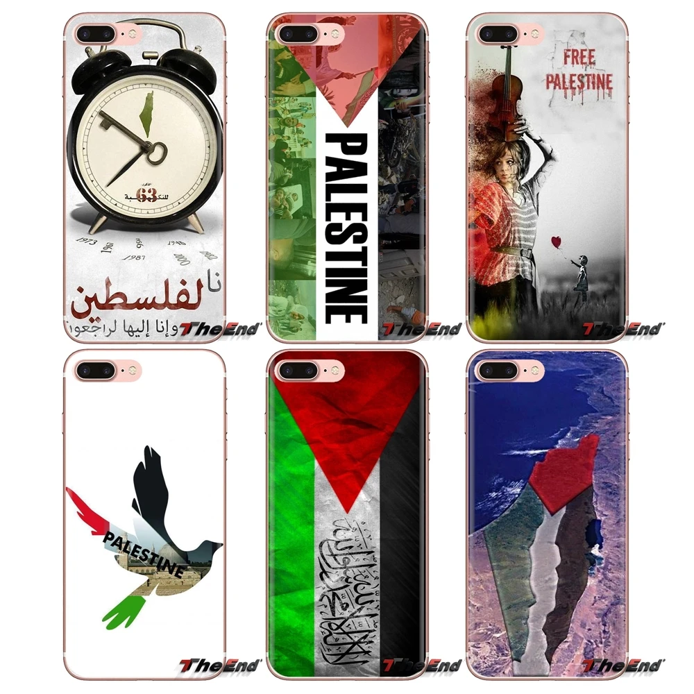 For Samsung Galaxy S3 S4 S5 Mini S6 S7 Edge S8 S9 S10 Plus Note 3 4 5 8 9 Soft Skin Case Support free Palestinian flag stop wars |
