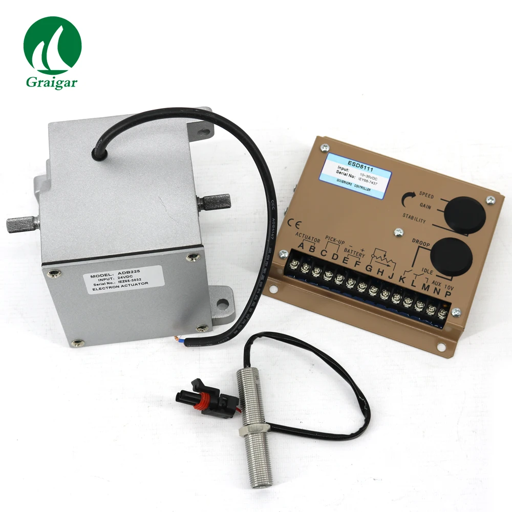 ADC225 генератор силовой привод (12 V) + Скорость контроллер ESD5500E Магнитный датчик