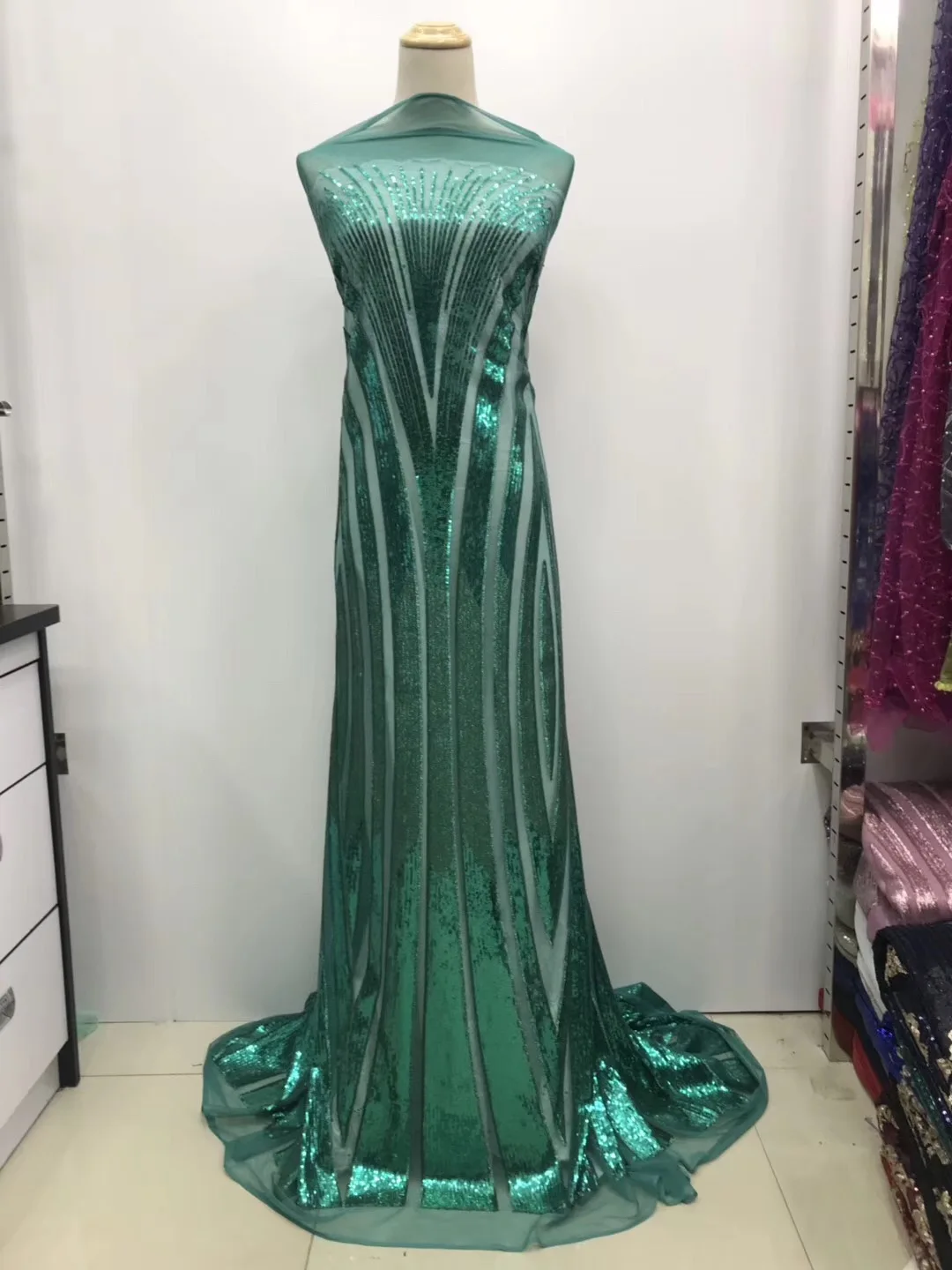 2019 Последняя французская кружевная ткань в нигерийском стиле