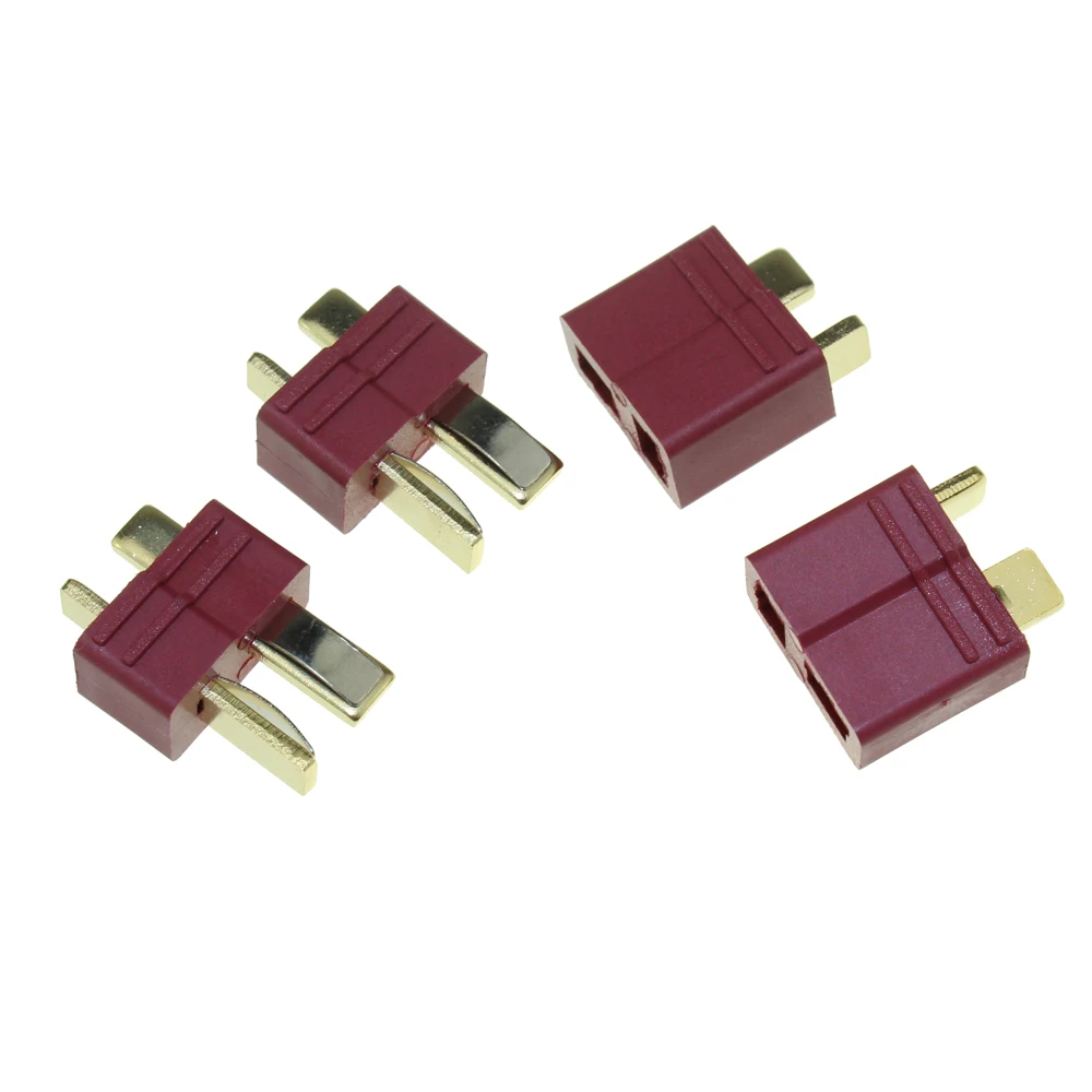 10 парт/Лот 20 шт. Amass Non jump T Plug Deans Connector ESC для RC Lipo Battery Multicopter квадрокоптера QAV|t plug|bullet