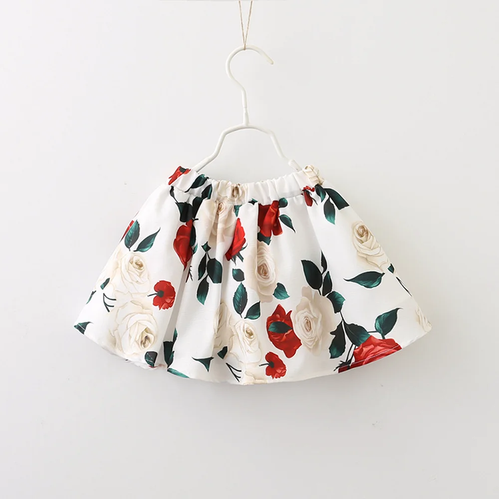 # LHA15 комплект из 2 предметов для маленьких девочек: пальто с принтом розы +