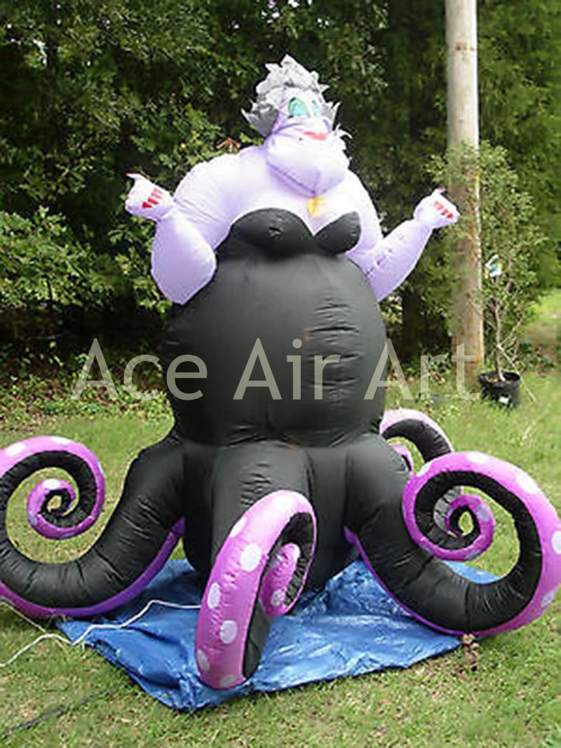 Украшение для Хэллоуина надувная Урсула Русалка осьминог монстр вечерние НКИ |