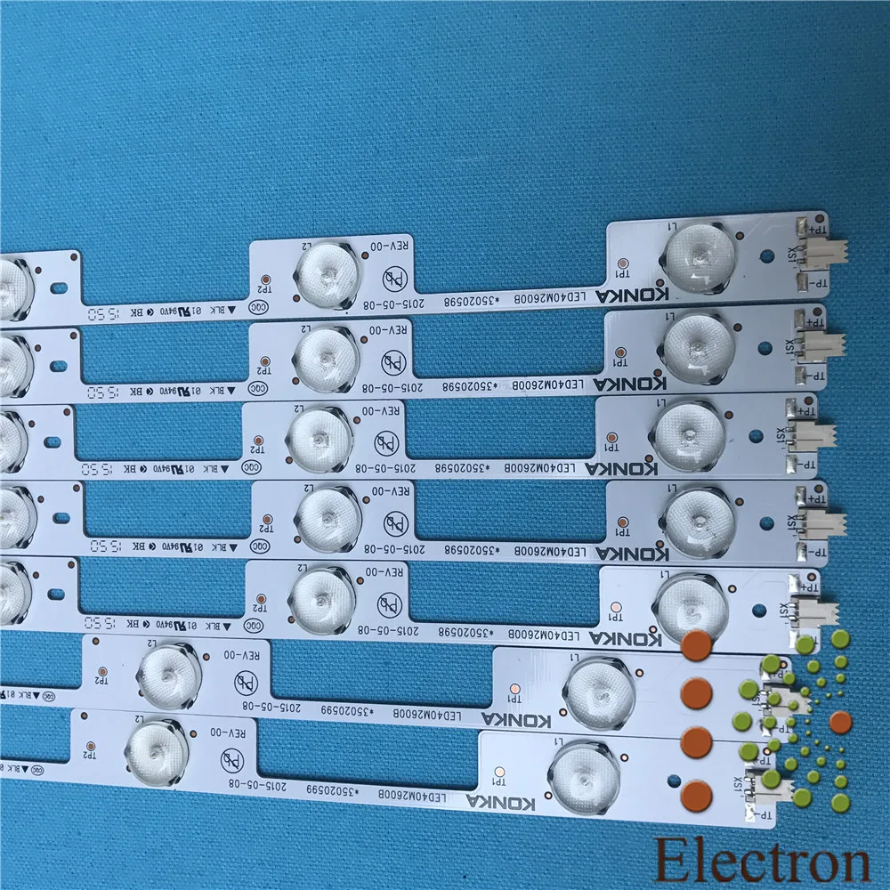 Светодиодная подсветка 4/5 ламп для Konka 40 светодиодный 40F2600C LED 35010587 35020586 35020743 7