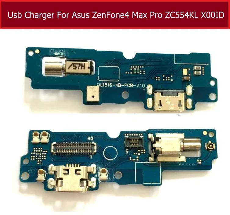 Оригинальный зарядный USB разъем док станция для ASUS ZenFone 4 Max Pro ZC554KL X00ID зарядное
