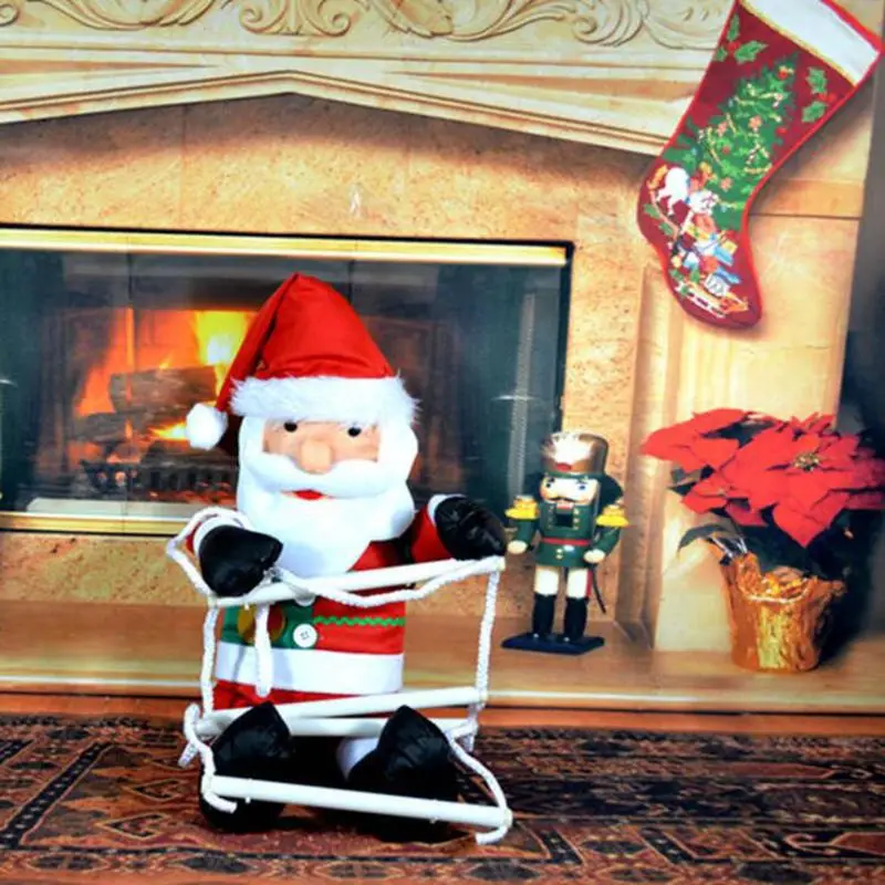 Navidad лестница Санта Клаус рождественские украшения Рождественские Arvore De Natal