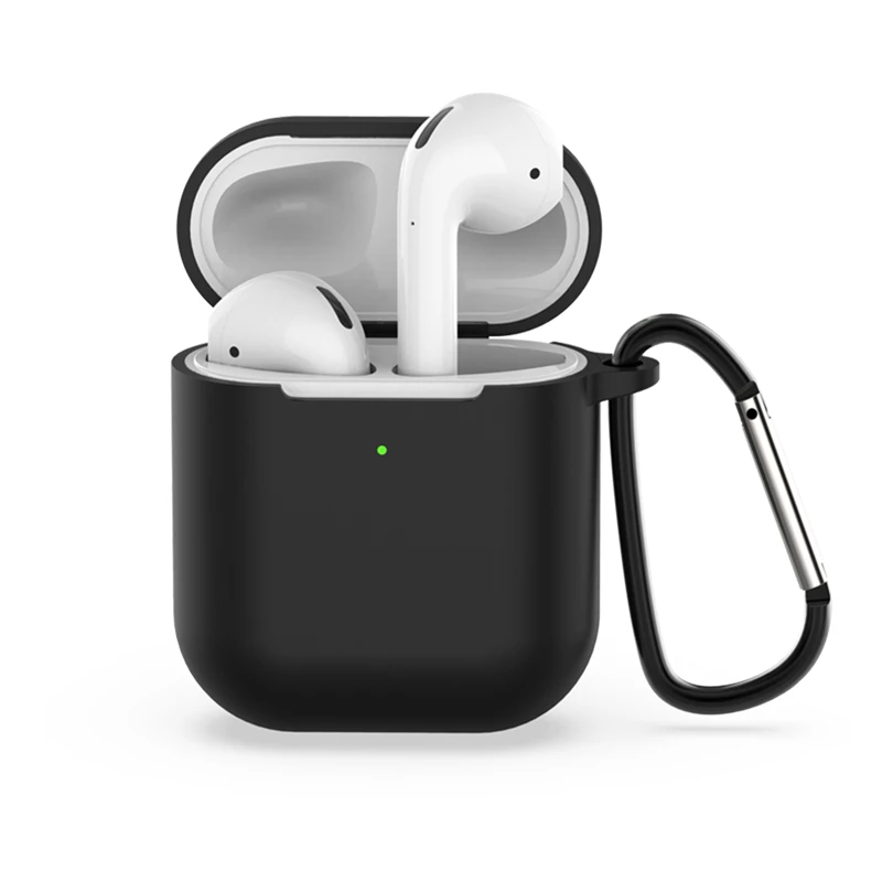 1 ТПУ силиконовый наушник чехол для AirPods 2 TWS наушники I20 I30 I60 I10 Водонепроницаемый Ударопрочный Мягкий защитный чехол для зарядки коробки - Цвет: 1