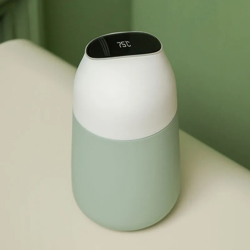 Xiaomi KissKissFish CC Mini Bottle Smart Travel Mug Thermal Cup Tumbler Vacuum Insulation OLED Touch Temperature Display | Электроника