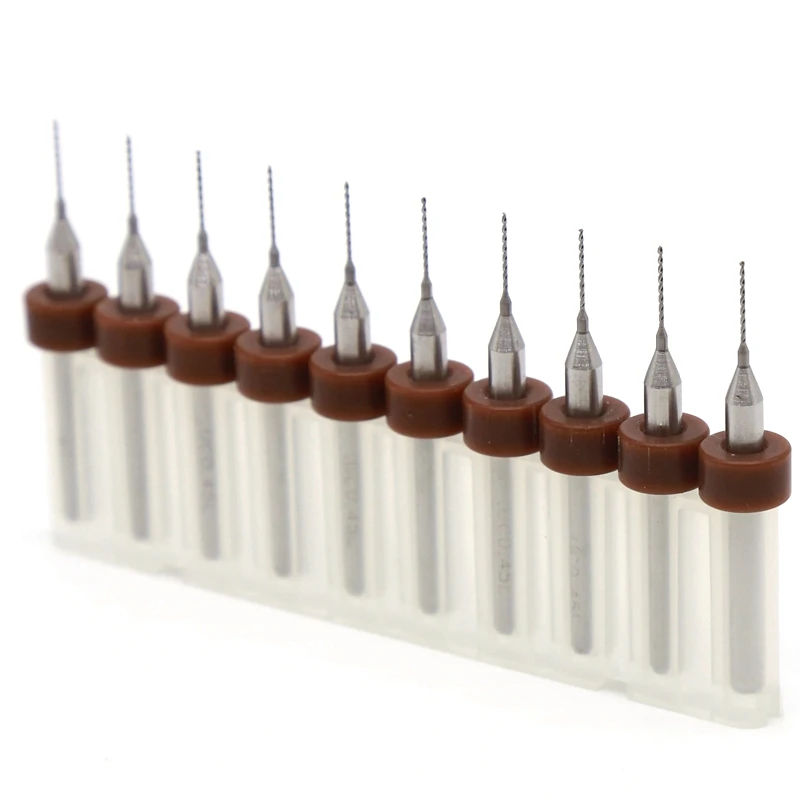 0 45 мм PCB сверлильный набор 10 шт печатные платы инструменты деревообрабатывающие