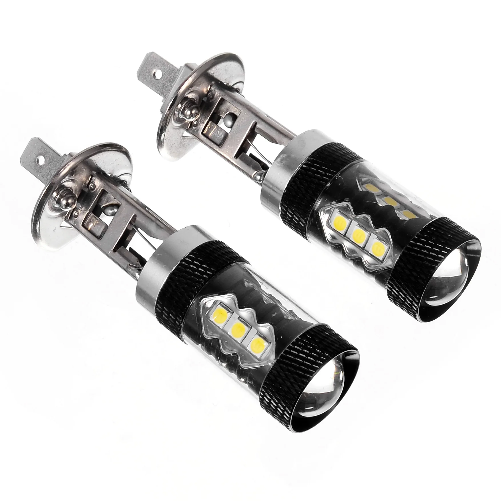 2 шт./компл. автомобильный противотуманный светильник H1 80W 3030 16SMD высокомощный