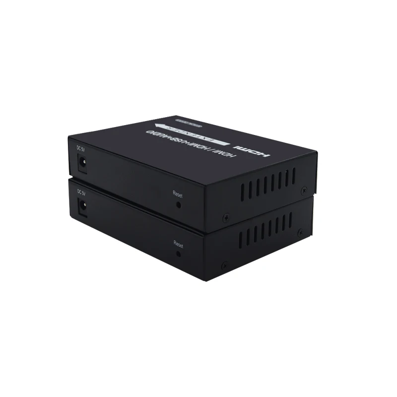 

1Pair 1-channel 1 in 2 out HDMI+3USB port Optical Converter 1080P HDMI Fiber Optic Video Extender HDMI Video Transceiver