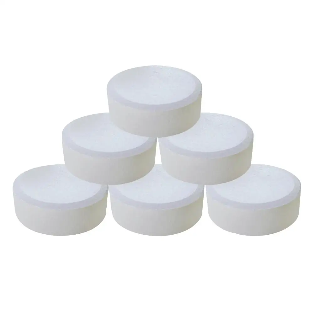 5Pcs/lot Pool Cleaning Effervescent Chlorine Tablets Cage Disinfectant Swimming Clarifier disinfection tablets Clean supply | Спорт и