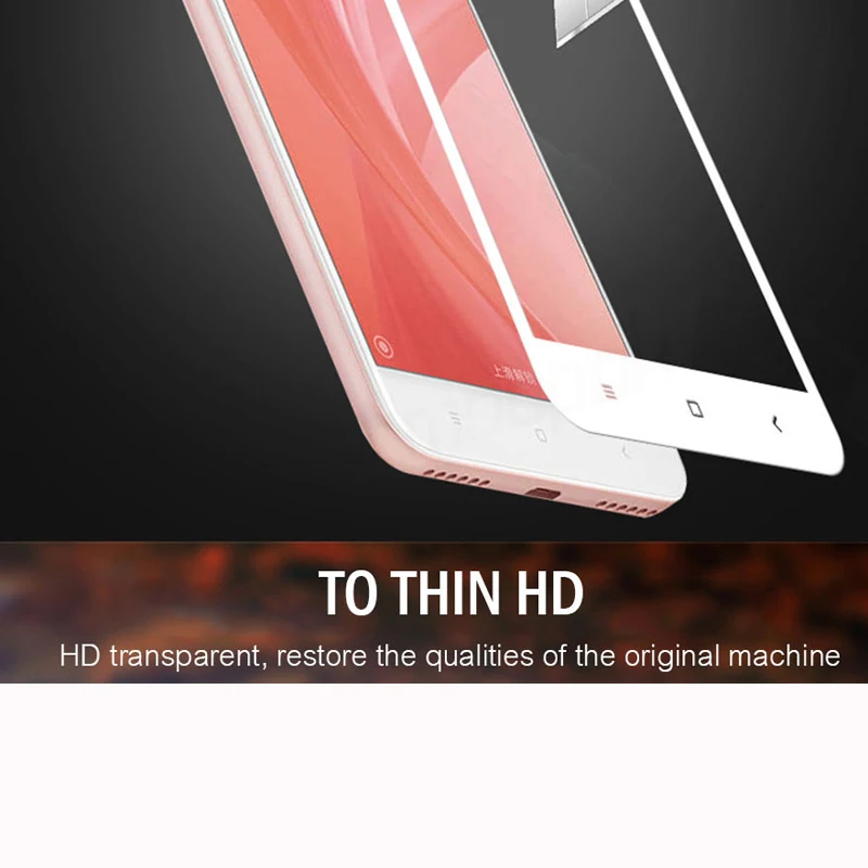 Защитное стекло для Xiaomi Redmi 5 plus защита экрана полное покрытие белый и черный