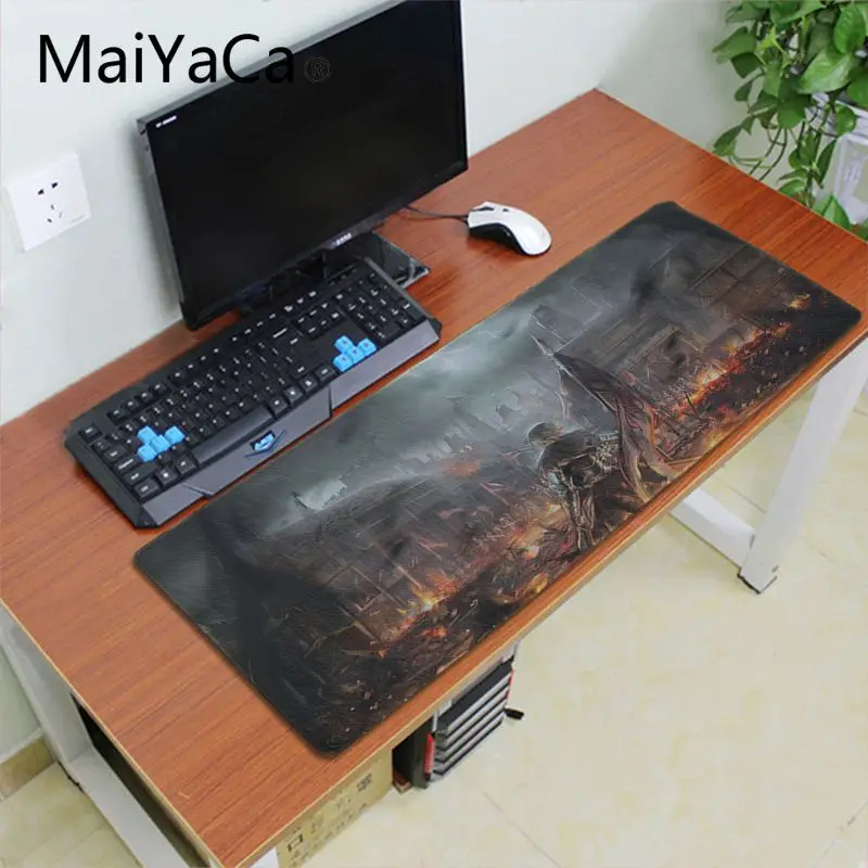 Maiyaca серия Fate большой заказ резиновый Настольный коврик для мыши игровой