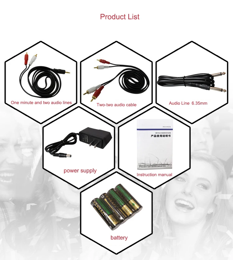 UHF500-599MHz, мобильный телефон, компьютер, домашнее пение, Bluetooth, беспроводной микрофон, реверберация, ТВ k tv, аудио, сценическое эхо, высокие басы