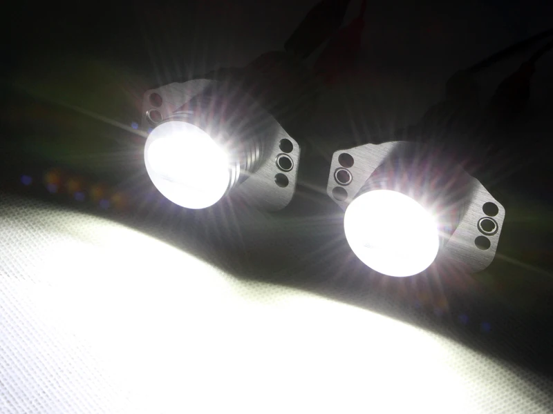 Обновленные Ксеноновые белые светодиодные габаритные лампы 7000K для BMW E90 E91 20 Вт