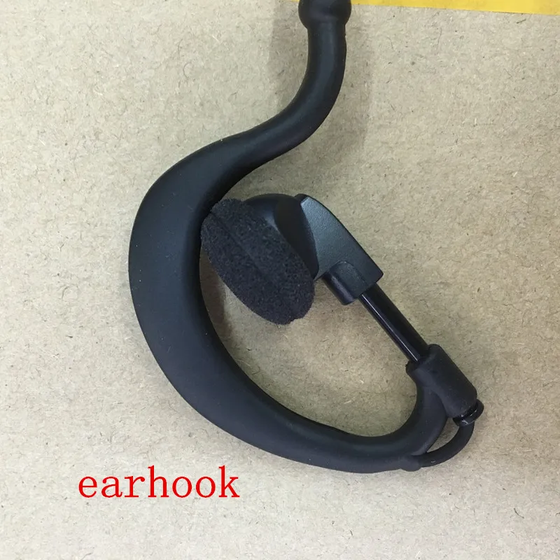 Зажим для наушников PTT гарнитура с разъемом M 2 штырька motorola gp2000 a8 ep450 gp3188 cp040 Hytera tc600