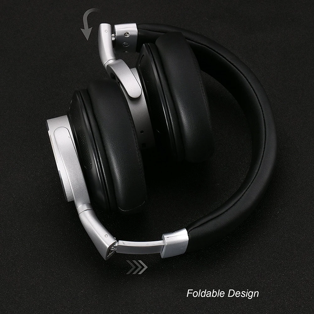 Ideausa V200 Active Шум шумоподавления ANC Bluetooth наушники за ухо Hi-Fi Беспроводной с