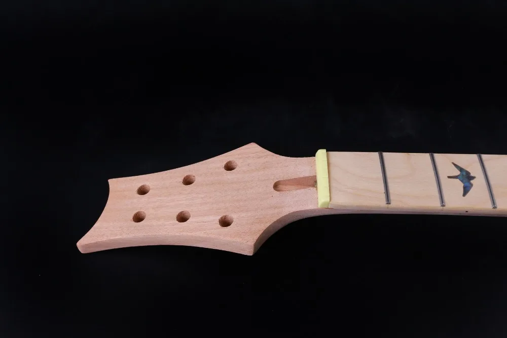 Незавершенный Diy электрогитара корпус из красного дерева+ Пламя клен шпон гитары проект