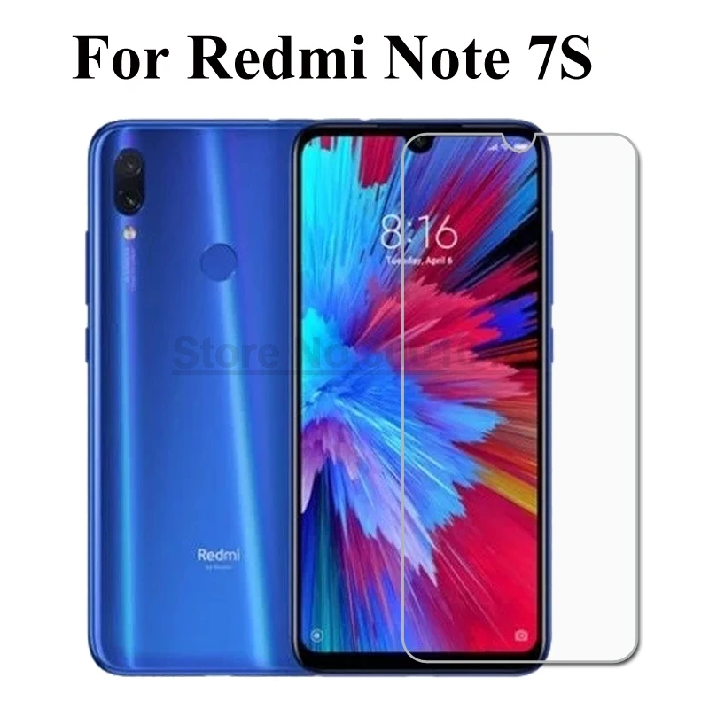 

Закаленное стекло для Xiaomi Redmi Note 7s Защитная пленка для экрана 9H на телефон Защитное стекло для Redmi Note 7s стеклянная крышка