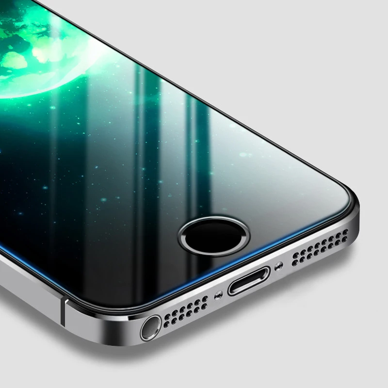 WZH закаленное стекло для iPhone 5 5S на SE защита экрана 9H 2.5D Защитная пленка телефона 4