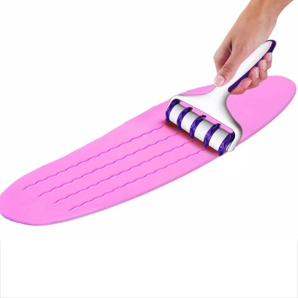 New Ribbon Strip Fondant Cookie Cutter Sugarcraft Silicone Mold Baking Cake Decorating Tools Embosser Roller Bakeware | Дом и сад
