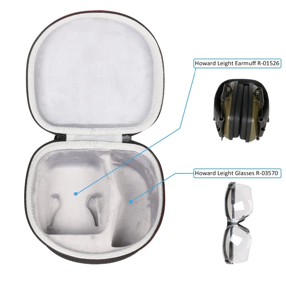 Чехол для спортивных защитных очков Honeywell Impact и Genesis Sharp Shooter черные|case for|case casecase
