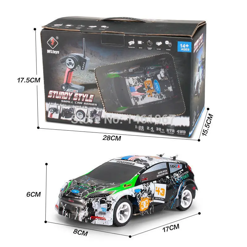Wltoys WL K989 супер RC гоночный автомобиль 4WD 2 4 ГГц дрейф дистанционное управление