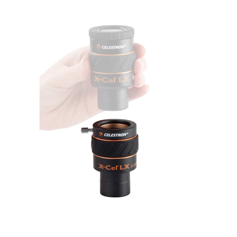 CELESTRON X-CEL LX 1 25 &quot2X линзой Барлоу оптика с многослойным покрытием для дюймов