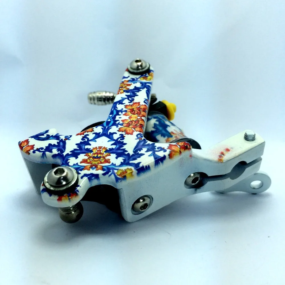 Бесплатная доставка новинка резная тату машинка на заказ сине белая фарфоровая