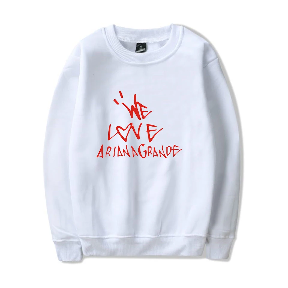 Ariana Grande Tour Hoodie Sweatshirt Print Dangerous Men Hoodies Fashion WE LOVE MANCHESTER Autumn Clothes | Мужская одежда
