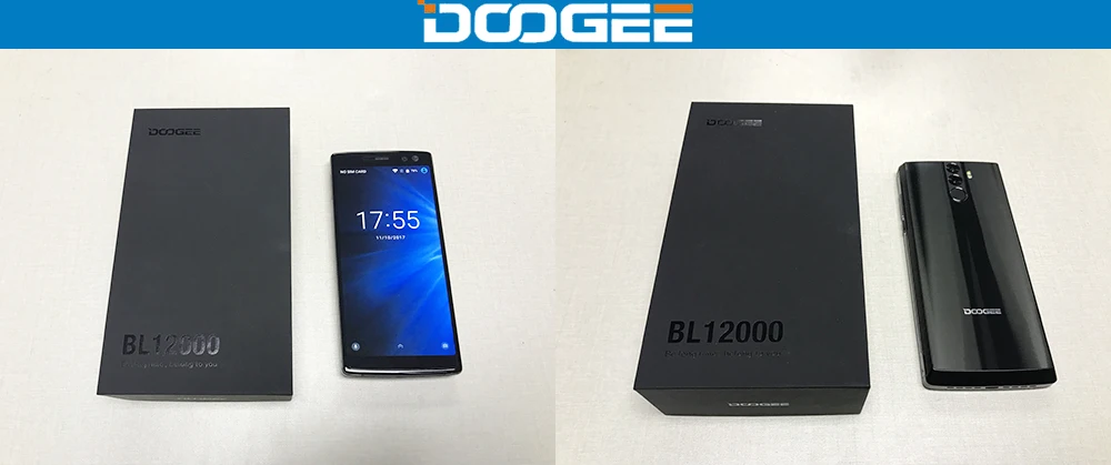 DOOGEE BL12000 смартфон 12000 мАч Быстрая зарядка 6,0 ''18: 9 FHD+ Восьмиядерный процессор MTK6750T 4 Гб ОЗУ 32 Гб ПЗУ четырехъярусная камера 16,0 Мп Android 7,1