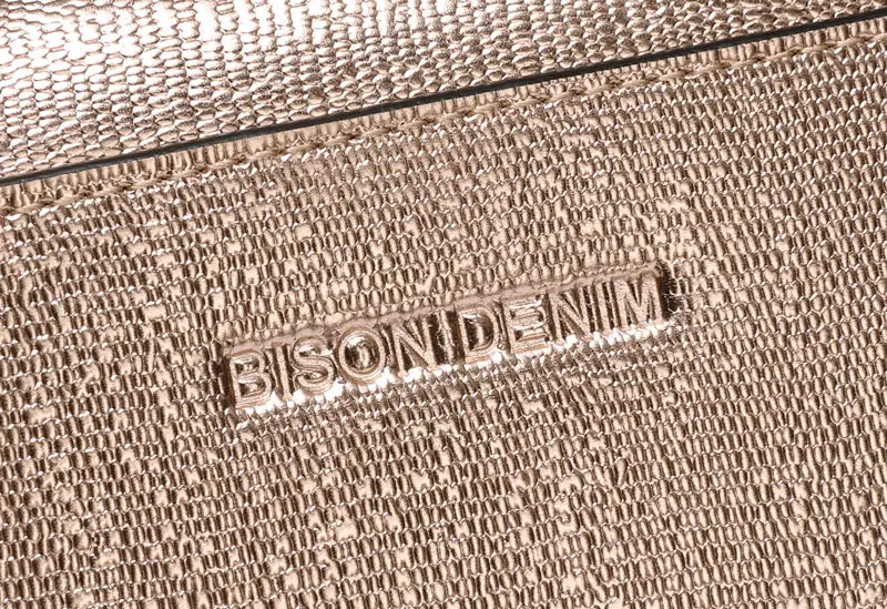BISON DENIM, кошелек из натуральной кожи, Женский люксовый бренд, женские кошельки, длинный клатч на молнии, держатель для карт, кошелек для монет, B3272