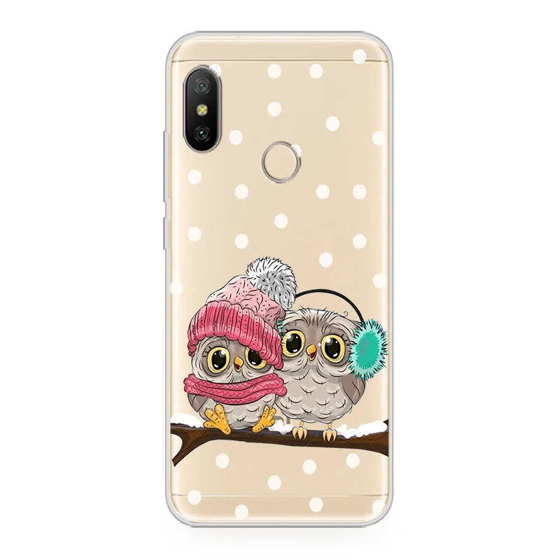 Ciciber чехол для телефона Xiaomi Redmi Note 7 6 5 5A 4 4X 3 Pro мягкий TPU S2 5Plus 6A 4A 3S Y1 Lite 6Pro сова |
