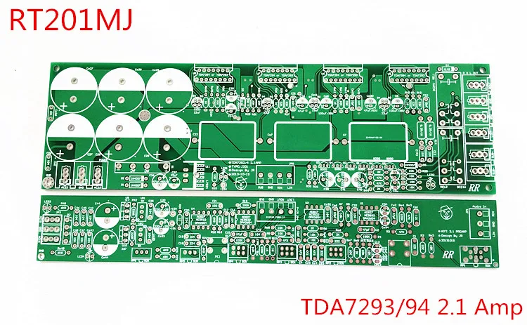 2 1 сабвуфер усилитель доска tda7294 tda7293 с защитой динамика нулевой шум обновлен