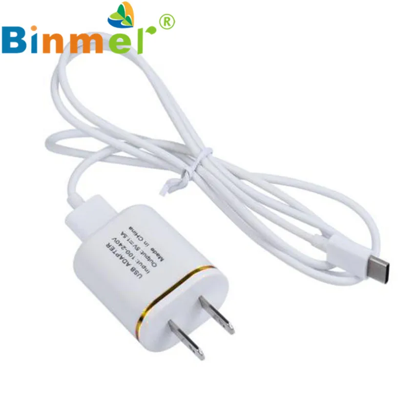 Настенное зарядное устройство USB для США + usb-кабель Type-C зарядки ZTE Zmax Pro Z981/Google Pixel XL