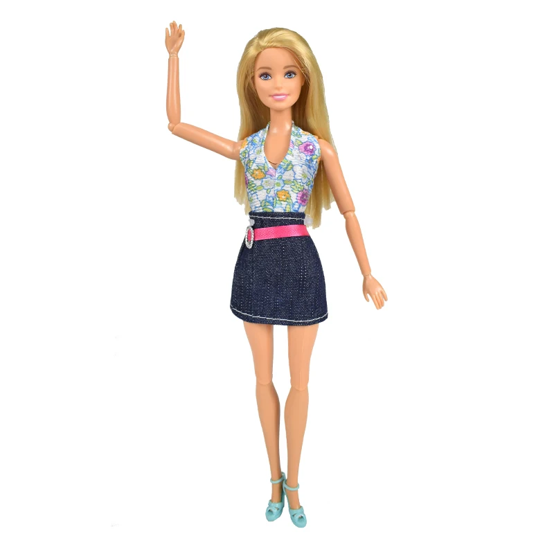5 Pcs/lot Fashion Various Styles Skirt Manual Homemade Dress Doll Clothes Accessories Girl Toy Gift for 12 Inch | Игрушки и хобби