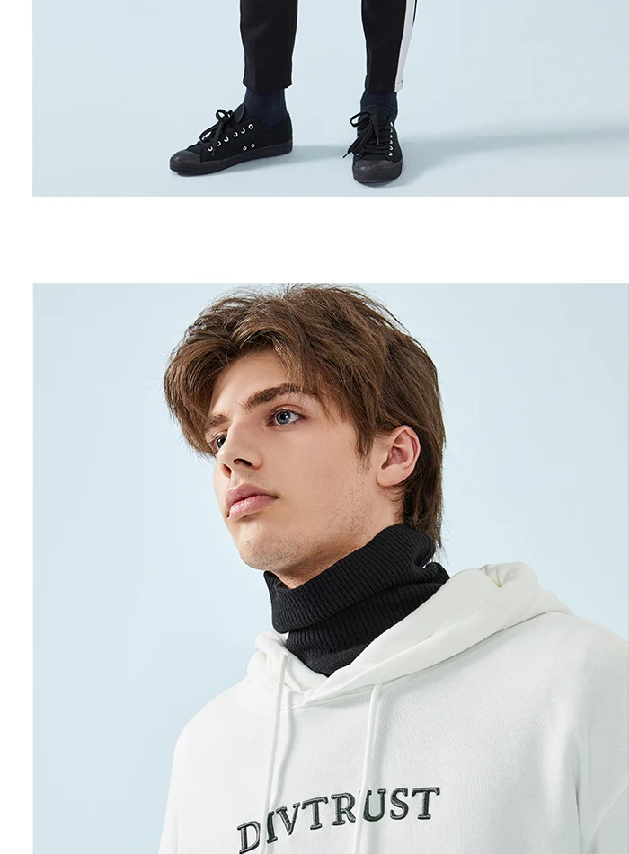 SEMIR мужская вышитая Толстовка с капюшоном, пуловер с капюшоном с аппликацией на рукаве, Стильная Спортивная толстовка с карманом-кенгуру