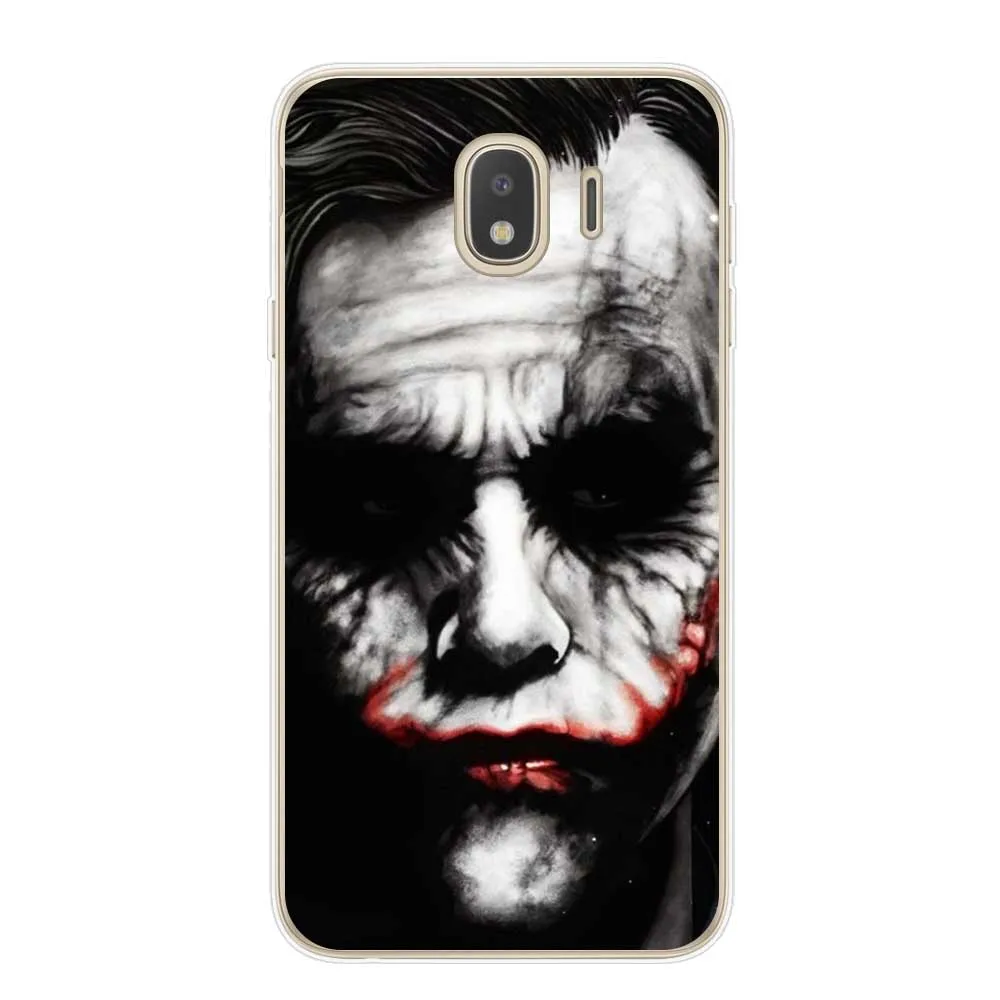 Marvel DC Comics Iron Man Spider-Man joker Batman Cover Phone Case for Samsung J3 J5 J7 16 J4 J6 Plus Note 8 9 10 Pro