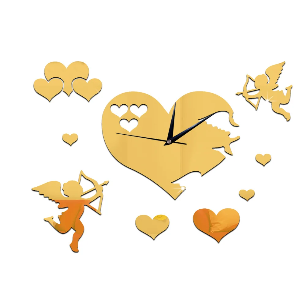 Зеркало Funlife защита окружающей среды можно удалить настенные наклейки кристалл