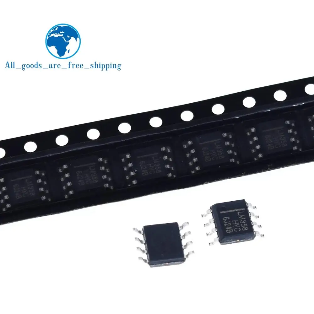50PCS LM358DR SOP8 LM358 SOP LM358DT SOP-8 SMD LM358DR2G new and original IC | Integrated Circuits