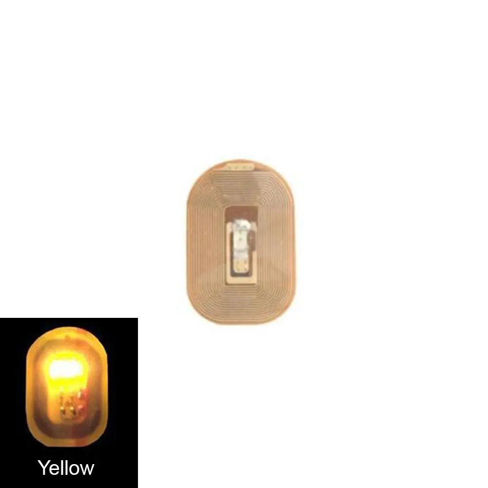 Hobbyline NFC наклейки для маникюра DIY наклейки для женщин NFC наклейки для маникюра телефон светодиодный светильник вспышки вечерние наклейки для ногтей инструменты для ногтей